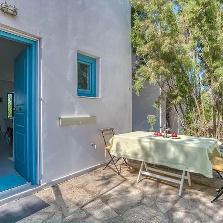 Seaside Paros House Blue