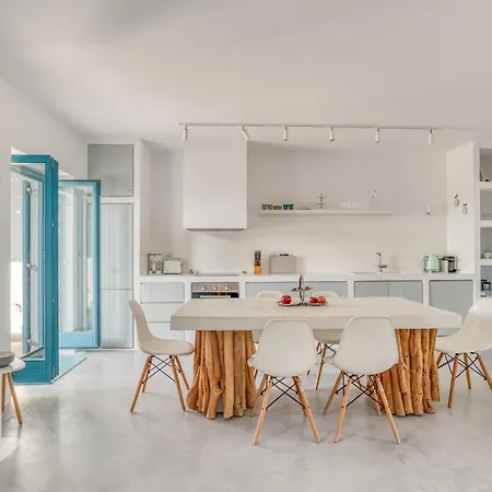 Seaside Paros House Blue * Науса