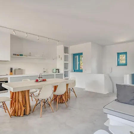 Seaside Paros House Blue