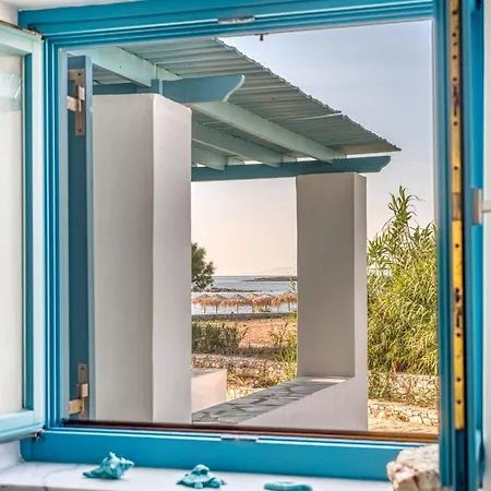 Апартаменты Seaside Paros House Blue